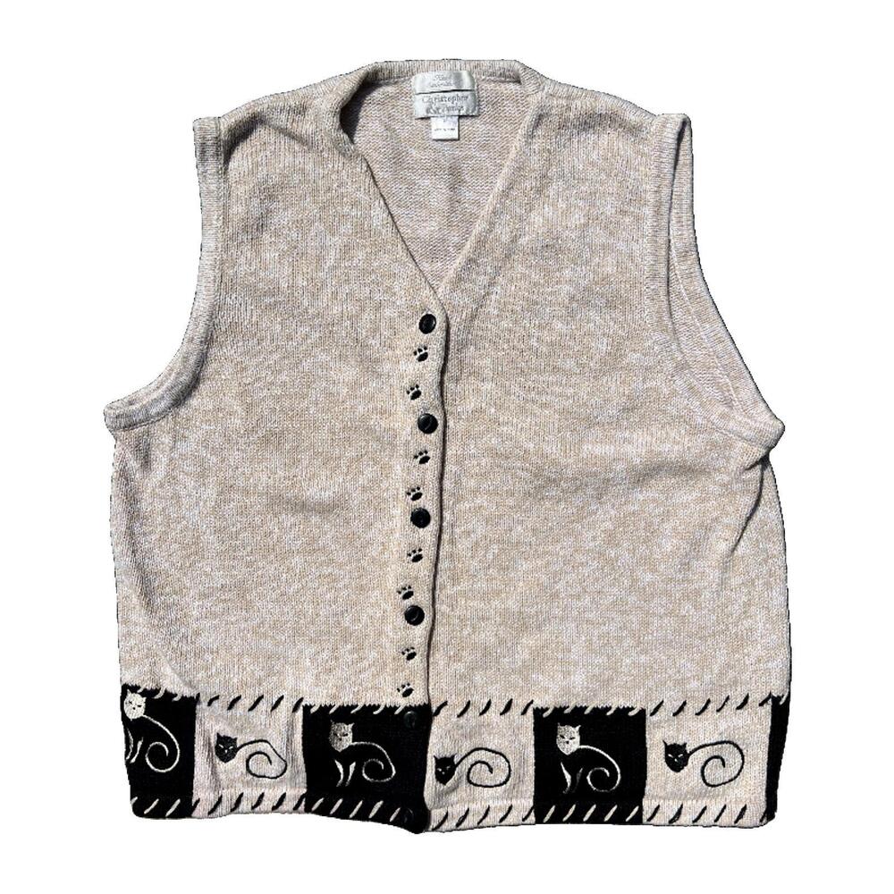Cat-lady Core Knit Vest